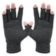 thumbnail image 5 of Compresa para artritis, antideslizante, transpirable, guantes de medio dedo para enfermería, entrenamiento saludable (M), 5 of 5