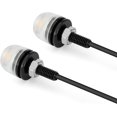 thumbnail image 4 of Motorcycle LED Turn Signal Lights, Small, Micro, Mini, for Cafe Racers, Scramblers, Sport Bikes, Fits Frame Tubes, 4 of 5
