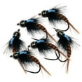 thumbnail image 2 of 6PC #8 #10#12 Fly Fishing Nymph Fly head the Flies Bait Lure Tungsten Bead Head Fishing Lure 14, 2 of 8