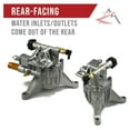 thumbnail image 4 of Pressure Washer Pump 2800 PSI 2.3 GPM Universal Replacement - Fits Briggs & Stratton Engines, GC135, GX140, 308653052, 4 of 8