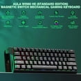thumbnail image 6 of Restored AULA WIN60 HE - 60% Mechanical Gaming Keyboard Wired, Magnetic Switch Hot Swappable, Adjustable Actuation Rapid Trigger Mode, 8000 Hz Polling Rate, RGB Small Keyboard, 6 of 6