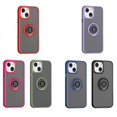thumbnail image 2 of Ring Holder/Kickstand Matted Case Cover for iPhone 15/15 Plus/15 Pro/15 Pro Max, 2 of 4