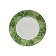 thumbnail image 5 of 222 Fifth Christmas Foliage Porcelain Dinnerware Set, 12-Piece, Green/White, 5 of 7