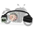 thumbnail image 1 of Adaptador OBD Lydesor para motocicletas Kawasaki de 6 a 16 pines, 1 of 8