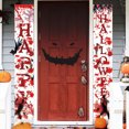 thumbnail image 4 of RKSTN Décorations d'Halloween Couplet de Fête Rideau de Porte Carnaval Disposition de Fête Couplet Photo, 4 of 5