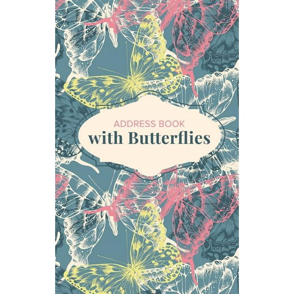 Address Book with Butterflies, (Paperback)