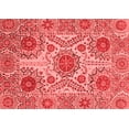 thumbnail image 1 of Ahgly Company Indoor Rectangle Abstract Red Modern Area Rugs, 7' x 10', 1 of 4