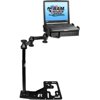 RAM No-Drill Laptop Stand System RAM-VB-168-SW1 - Mounting kit (mounting base, pole mount adapter, swing arm, dual swing arm, universal mount) - for notebook - steel - black powder coat - in-car