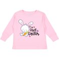 thumbnail image 3 of Inktastic My 1st Easter with Cute Bunny and Carrot Boys or Girls Long Sleeve Toddler T-Shirt, 3 of 5