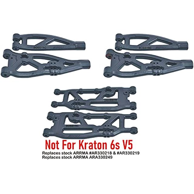 RPMPRODUCTS RPM 81402 + 2 81482 Bras avant / Arrière Arrma Kraton Outcast Talion