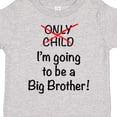 thumbnail image 4 of Inktastic I'm Going to Be a Big Brother Boys Toddler T-Shirt, 4 of 5