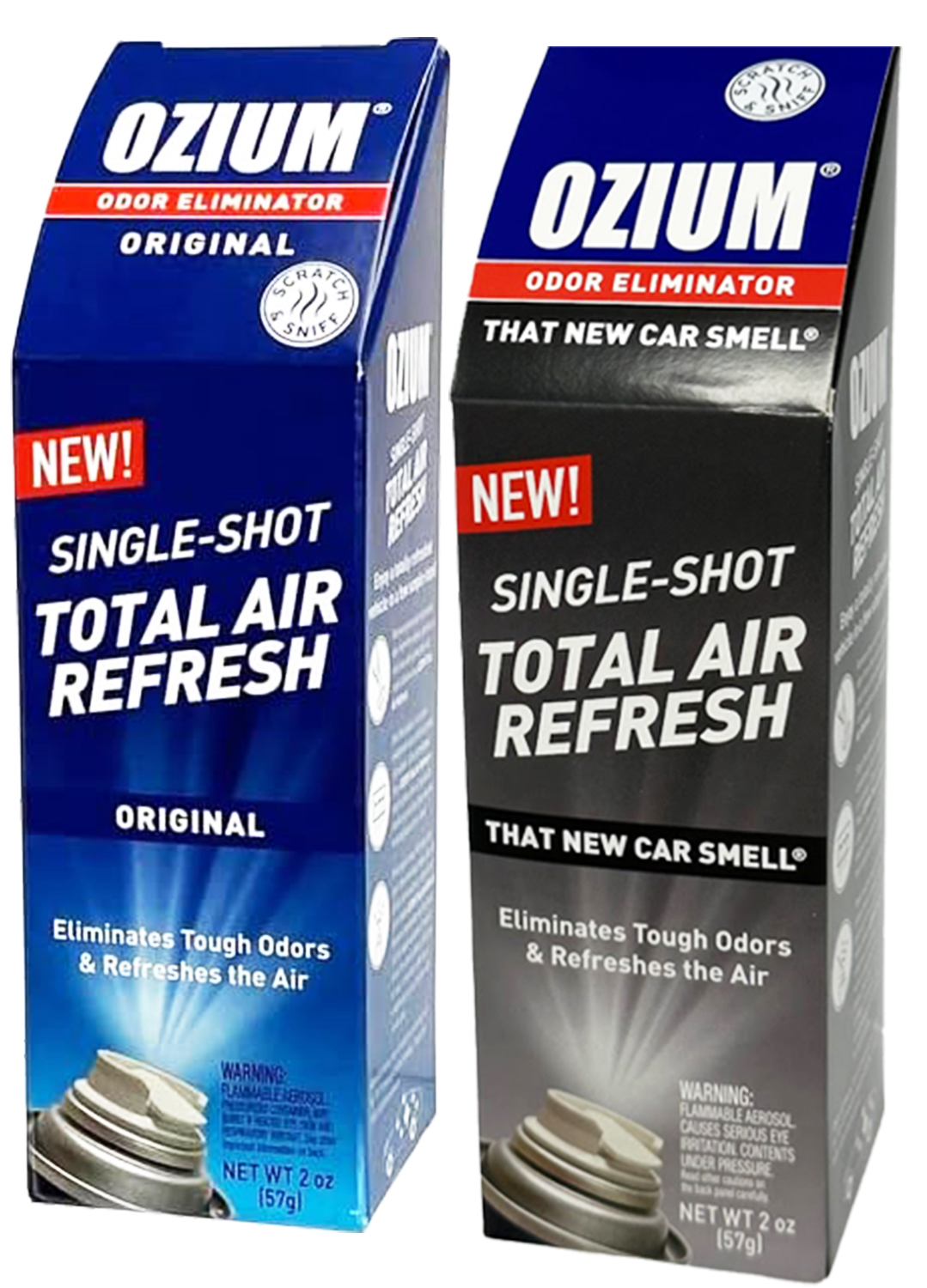 Ozium Air Sanitizer, 2 oz Car Fogger SingleShot Smoke Odor Eliminator