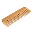thumbnail image 4 of Peine de dientes anchos WEIHJMXG peine grande para desenredar el cabello 14 cm x 5 cm, 4 of 5