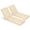 Beige, variant on Aoodor Outdoor Lounger Cushions 72''L x 21''W x 3"H Chair Seat Cushion - Set of 2