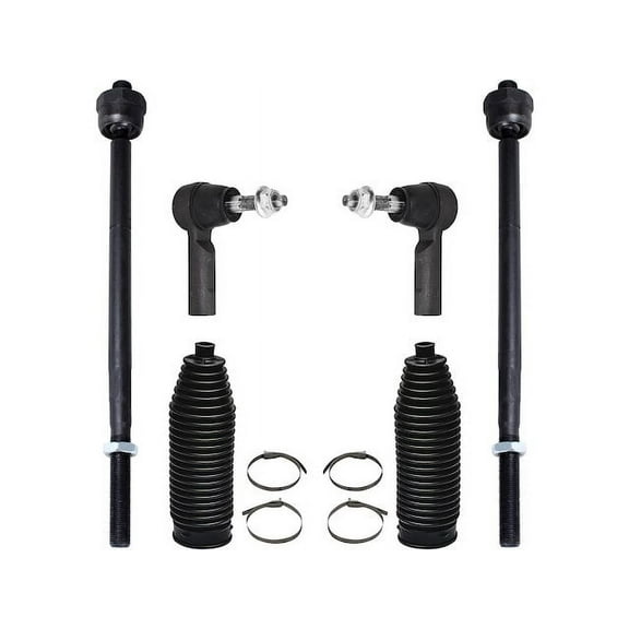 Front Tie Rod End Set - Compatible with 2013 - 2018 Ram 1500 2014 2015 2016 2017