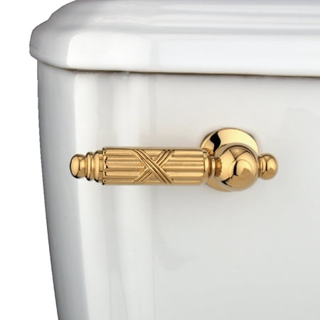 Kingston Brass KTGL2 Georgian Side Mount Toilet Tank Lever, Polished Brass