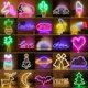 thumbnail image 1 of Led Neon Light Wall Art Sign Bedroom Decor Rainbow Hanging Night Lamp Home Party Holiday Decor Xmas Gift, 1 of 3