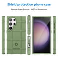 thumbnail image 2 of Feishell for Samsung Galaxy S25 Ultra Case, Heavy Duty Drop Protection Non-slip Texture Armor Anti-Fingerprint Shockproof Anti-Scratch Silicone Slim Cute Phone Case for Samsung Galaxy S25 Ultra,Green, 2 of 7