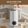 thumbnail image 5 of 10-in-1 Nut Milk Maker Machine with 12  Blades, Self-Cleaning Soy Milk Maker for Almond Oat & Plant-Based Drinks, 5 of 8