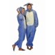 thumbnail image 1 of Stitch Blue Pink Unisex Onesiee Kigurumi Fancy Dress Costume Hoodies Pajamas_a, 1 of 3