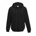 thumbnail image 1 of Awdis Plain Mens Hooded Full Zip Hoodie / Zoodie, 1 of 4