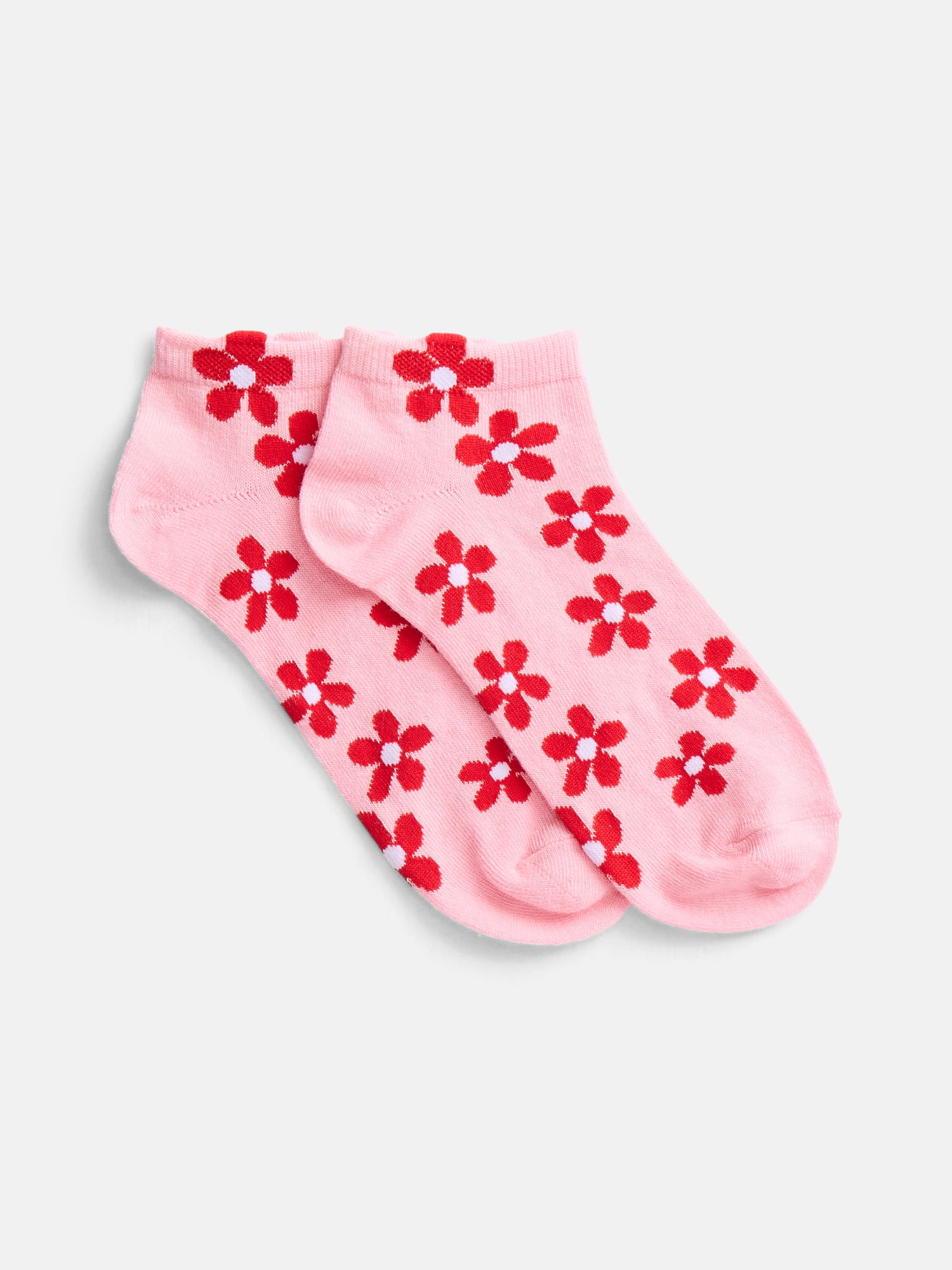 No Boundaries Women’s Low Cut Socks, 10 Pack, Shoe Sizes 4-10