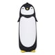 thumbnail image 1 of Botella de agua portátil de 300 ml con diseño de pingüino, de cristal, de doble capa, para viaje, color negro, 1 of 11