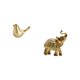 thumbnail image 5 of Figura de pájaros,Figura de pájaro dorado,decoración del hogar,estatua de animal,Estatuas decorativas de pájaros pequeños como accesorios de exhibición,Figura de escritorio,Estante de, 5 of 8