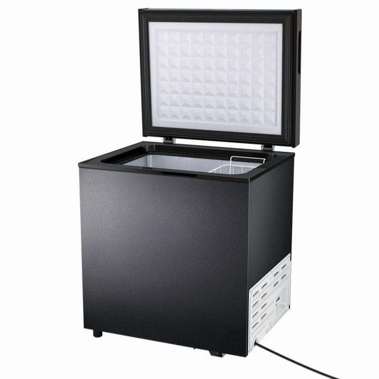 【Euma】Black inc FifryC Electactic 1.8 Cu Ft Chest Freezer with 2 Removable Baskets Energy