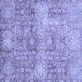 thumbnail image 1 of Ahgly Company Indoor Square Abstract Blue Modern Area Rugs, 6' Square, 1 of 4