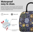 thumbnail image 3 of Obrewu Pioneer Flower Lunch Bag for Adult, Insulated, Leakproof, Oxford Cloth, 3 of 7