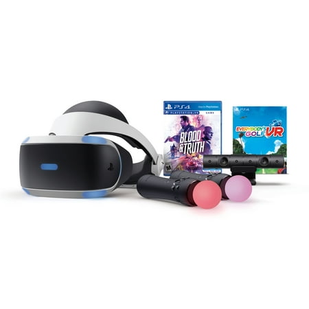 Sony PlayStation VR Blood & Truth and Everybody’s Golf (Best Virtual Reality Headset For Ps4)