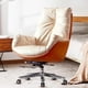 thumbnail image 3 of Arm Ergonomic Office Chair Computer Swivel Comfy Boss Living Room Office Chair Gaming Conference Sillon Oficina Furniture SR50OC My Lux Decor Round, 3 of 22