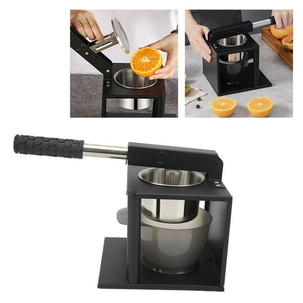 Manual de exprimidor de prensa, fruta exprima dos filtros limpiando fácilmento Jugo fácil para el Hogar para la cocina