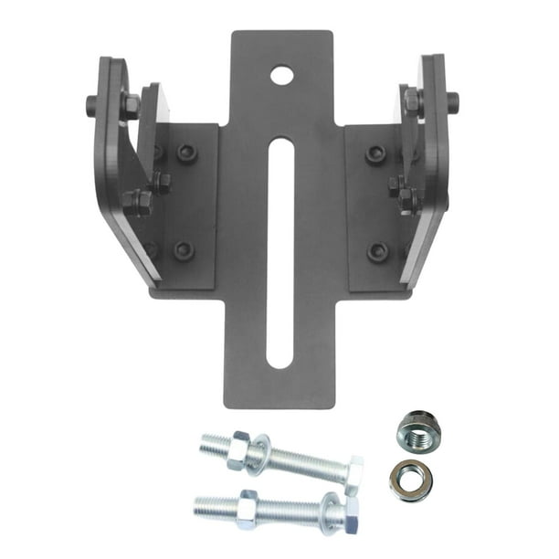 Soporte portátil para barra con gancho en forma de J para entrenamiento de remo con tuercas de ajuste manual para 16mm