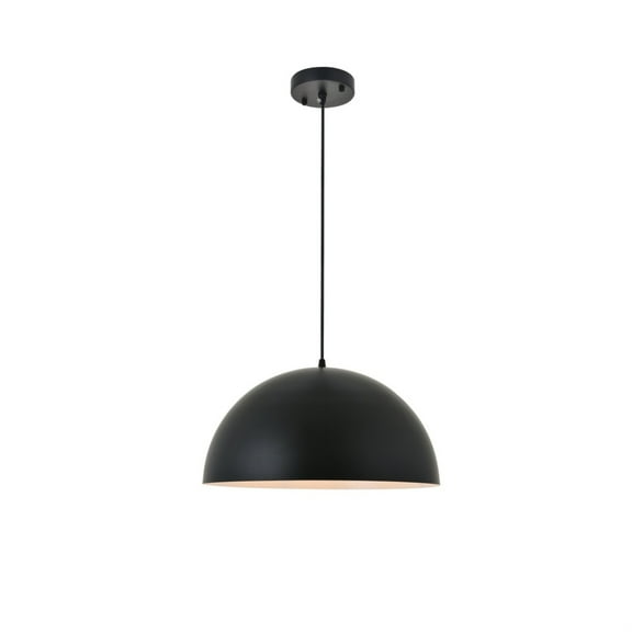 Forte 1 light black Pendant