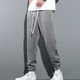 thumbnail image 2 of Vedolay Pants for Men Straight Type Fitness Pants Casual Pants Grey,XL, 2 of 5