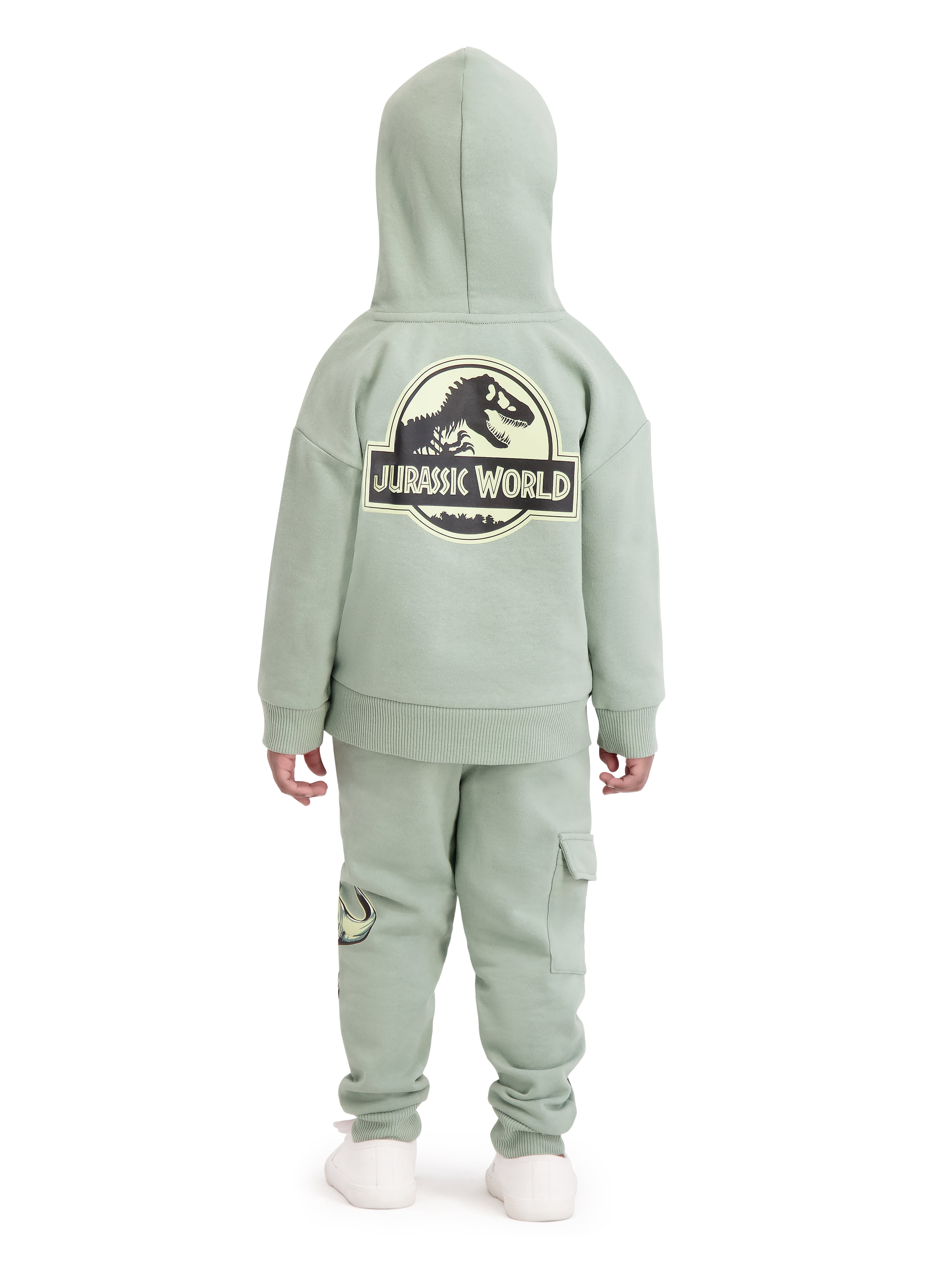 Jurassic World Toddler Boys Graphic Hoodie and Jogger Pants Set, 2-Piece, Sizes 12M-5T