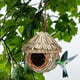 thumbnail image 3 of Nido de jaula para pájaros colgante natural y acogedor para dormitorio, tejido a mano, para colibríes 19cm, 3 of 7