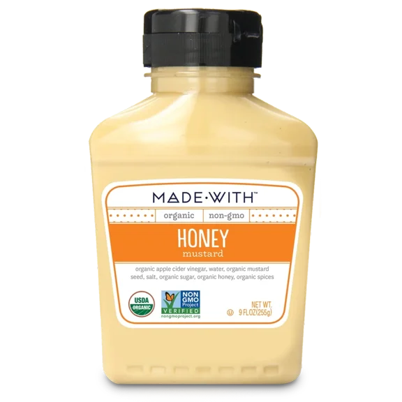 Pack of 6, Made With Organic Honey Mustard, 9 oz
