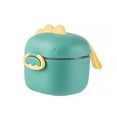 thumbnail image 1 of Bebé Leche Polvo Contenedor Portátil Granos Dry Caja de almacenamiento Toddlers Bocadillos Comida Suplemento Dispensador sellado Viaje Verde al aire libre Pequeño Eigraketly  BA002041-04, 1 of 7