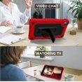 thumbnail image 6 of FIEWESEY Kids Case for Nokia T10 8 Inch Tablet,Shockproof Kids Friendly Rugged Cover with Shoulder Strap & Kickstand Hybird Case for Nokia T10 8 Inch Tablet+Screen Protector (Red+Black,2 Pcs), 6 of 6