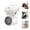White, variant on Clip-On Hat Fan, 2 Inch Mini Portable Handheld Fan with 3 Gear, Foldable Personal Fans Rechargeable, Face Cooling Fan for Baseball , Visor Hat, Travel, Sports, Outdoor