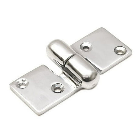 Boat Take Apart Hinge | 3 3/4 x 1 1/2 Inch 7 Gauge Chrome Brass
