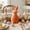 Orange-OR-clearacne, variant on WWG 3.9in Foam Easter Bunny Figurine Desktop Decoration Cute Rabbit Statue for Home Shelf Table Centerpiece Spring Party Favor