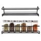 thumbnail image 3 of Estante de condimento colgante tarro de especies almacenamiento cocina organizador montado en la pared, 3 of 11