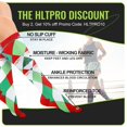 thumbnail image 3 of 6 Pairs Christmas Compression Socks for Women & Men Circulation 15-20 mmHg - Better Blood Flow, Swelling , Best Support for Medical, Running, Nursing,Christmas Gifts for Nurses Travel Pregnancy, 3 of 7