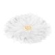 thumbnail image 2 of Decoración de plumas, plumas tejidas a mano, accesorios de tiro blancos, plumas tejidas a mano hechas a mano con cuidado, 2 of 8