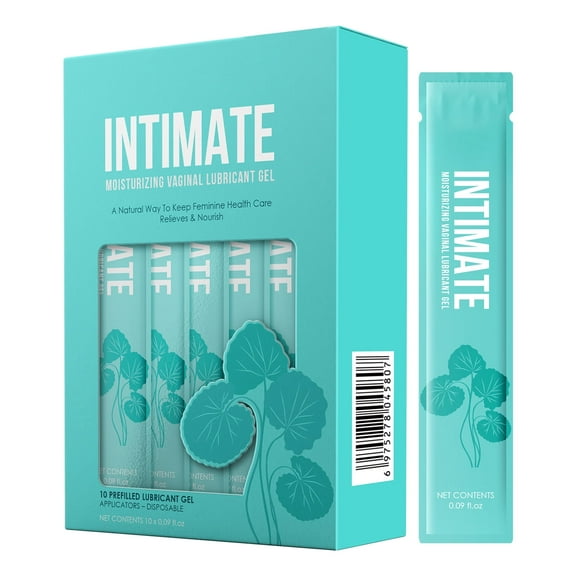 Female Intimate Moisturizing Gel Immediately replenishes moisture to the intimate area, providing long-lasting moisturizing and non-sticky relief from dryness-10PCS