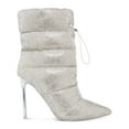 thumbnail image 2 of Steve Madden Womens Cloak-R Quilted Rhinestone Ankle Boots, 2 of 3